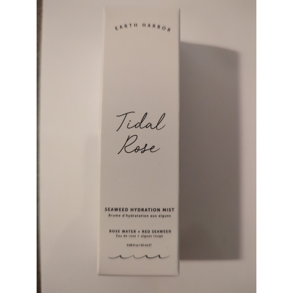 Vegan Earth Harbor Tidal Rose water‎ +  Seaweed Hydration Mist .O68 Oz NEW